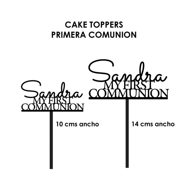 Cake topper "Mi Primera Comunión"